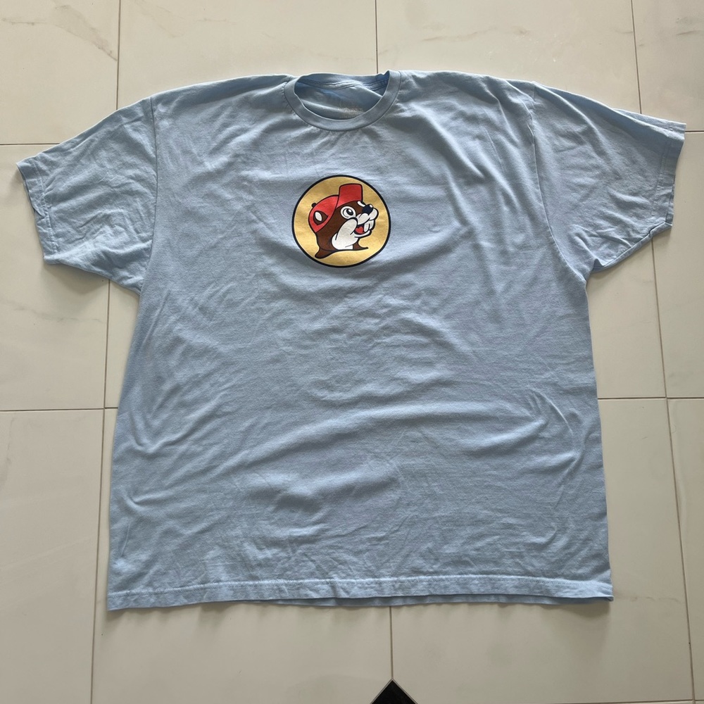 Buc-ee’s Light Blue T-Shirt